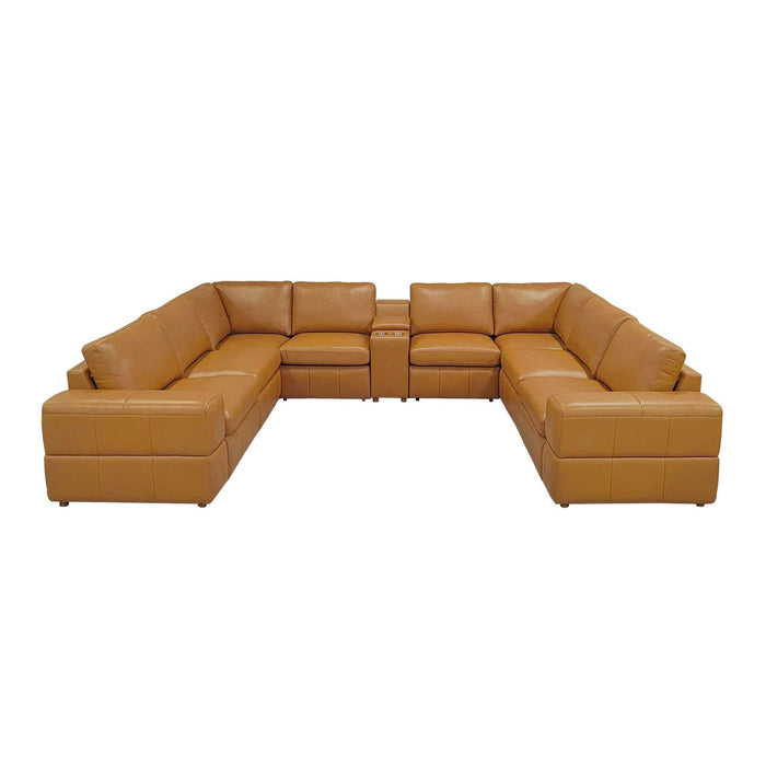Modular Sectional With Large Square Arms Home Essentials