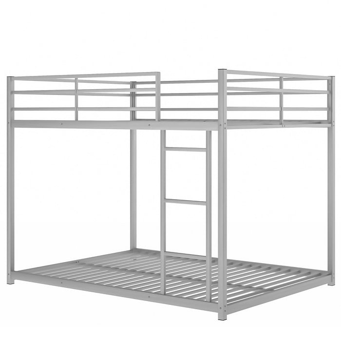 Metal Bunk Bed, Low Bunk Bed With Ladder