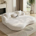 2 In 1 Convertible Sleeper Sofa Bed With Cup Holders Home Essentials