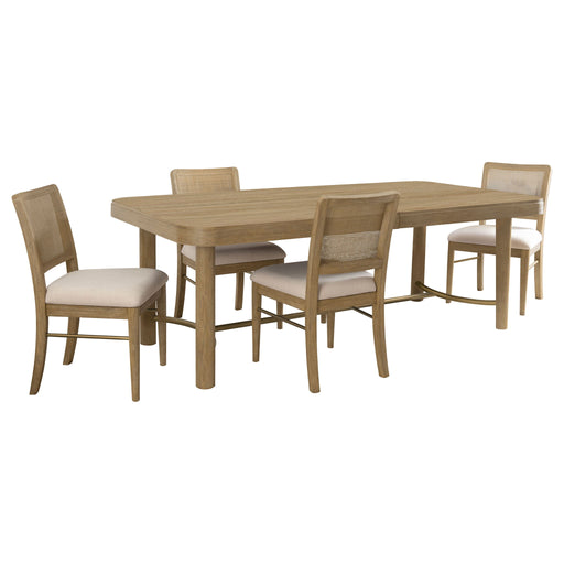 Benson - Extension Leaf Dining Table Set With Chairs Furniture Max