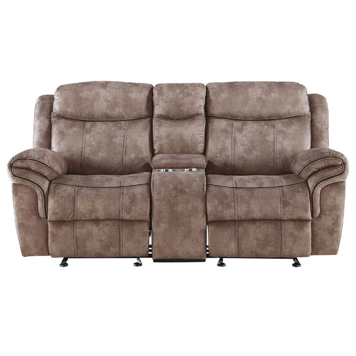 Zubaida - Loveseat w/USB Dock & Console (Glider & Motion) ACME