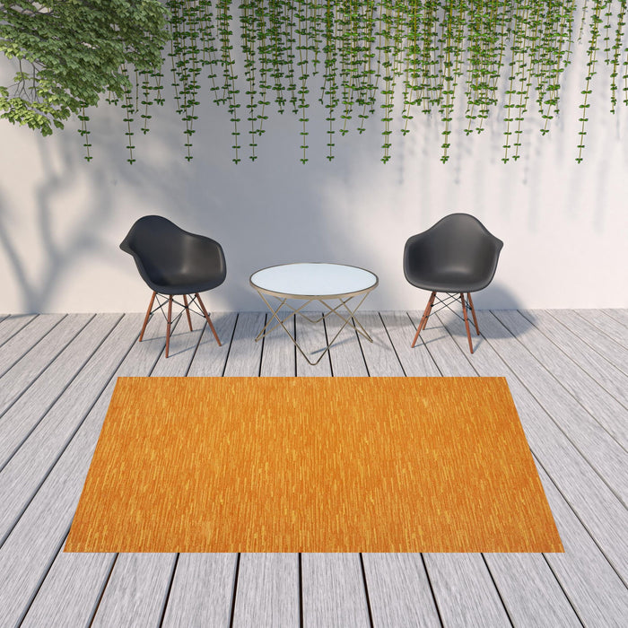 7' X 10' Non Skid Indoor / Outdoor Area Rug - Sunburst