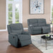 2 Piece Living Room Set With Loveseat And Recliner Home Essentials