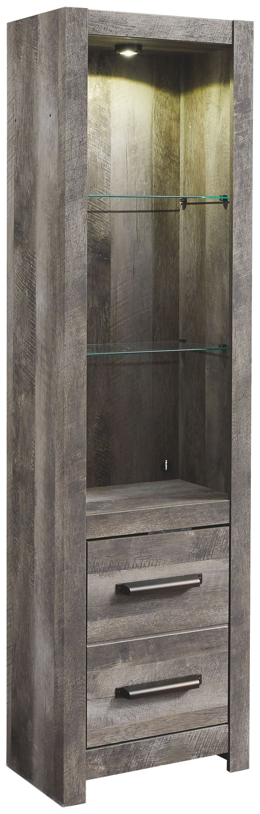 Wynnlow - Pier - Two Drawers & Two Shelves - Gray Dark Signature Design by Ashley®