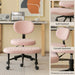 Ergonomic Cross Legged Office Chair With Back Support Home Essentials