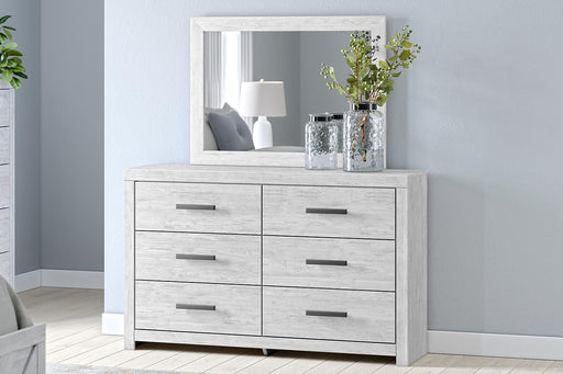 Cayboni - Dresser And Mirror - Whitewash Signature Design by Ashley®
