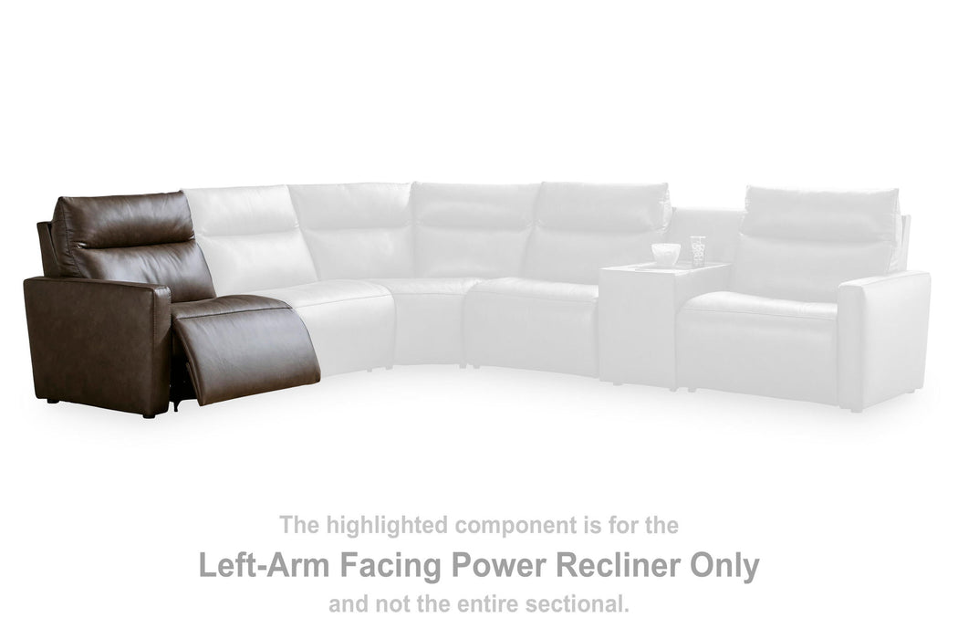 ModZ - LAF Zero Wall Power Recliner - Chocolate Benchcraft®