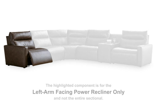 ModZ - LAF Zero Wall Power Recliner - Chocolate Benchcraft®