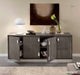Platinum - 4-Door Buffet - Silver Birch Camelgroup Italy
