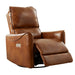 Electric Recliner Chair With Rocker And Swivel Function - Brown Home Essentials
