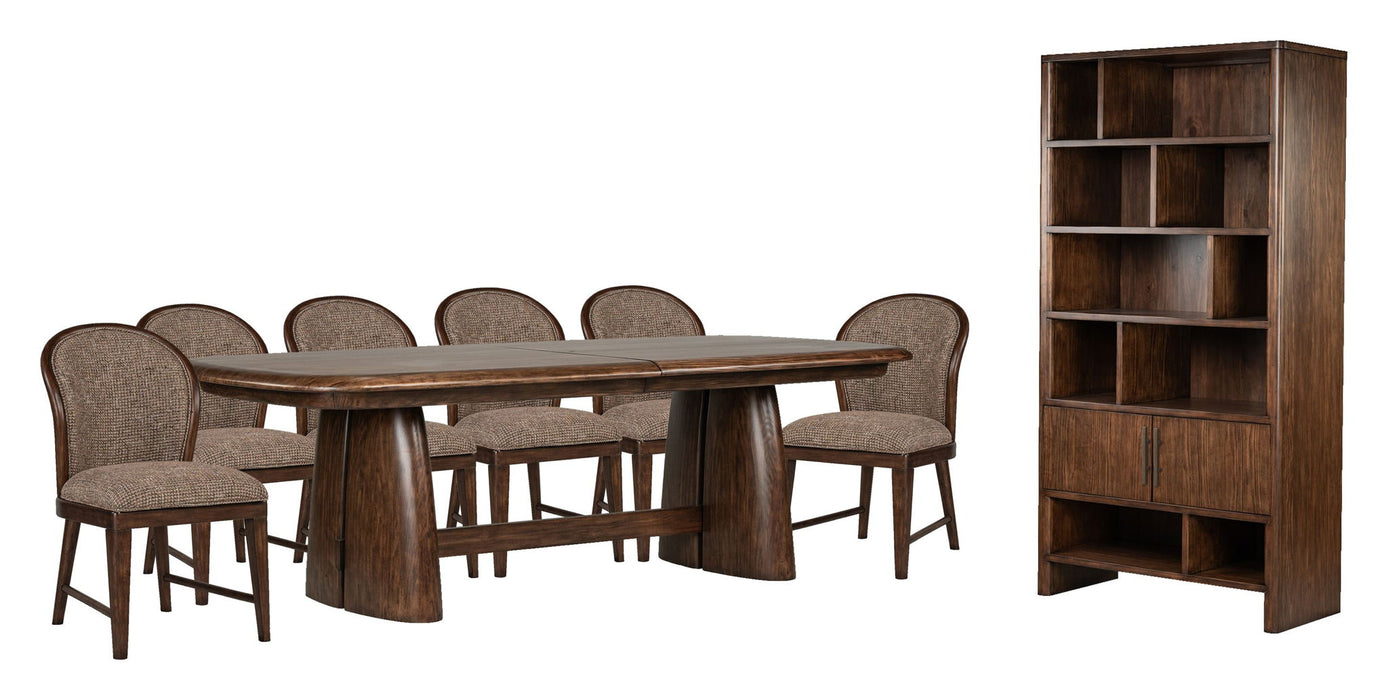 Belville - Extendable Trestle Dining Table Set Magnussen Furniture