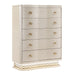 Flora - 5 Drawer Chest With Vertical Storage, LED Lighting - Champagne Matrix Furniture Group