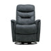 Ergonomic Shape Swivel Gliding Recliner Emerald Home