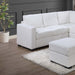 Contemporary Sectional Set With Ottoman Home Essentials