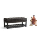 Lomond - Upholstered Storage Ottoman Bench Simpli-Home