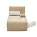 Modern Chaise With Ergonomic Design Hearth and Haven