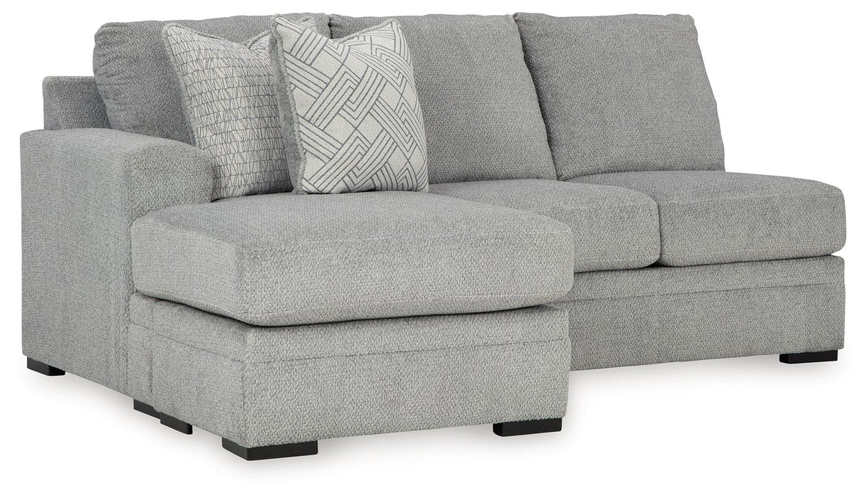 Casselbury - Laf Sofa Chaise - Cement Signature Design by Ashley®