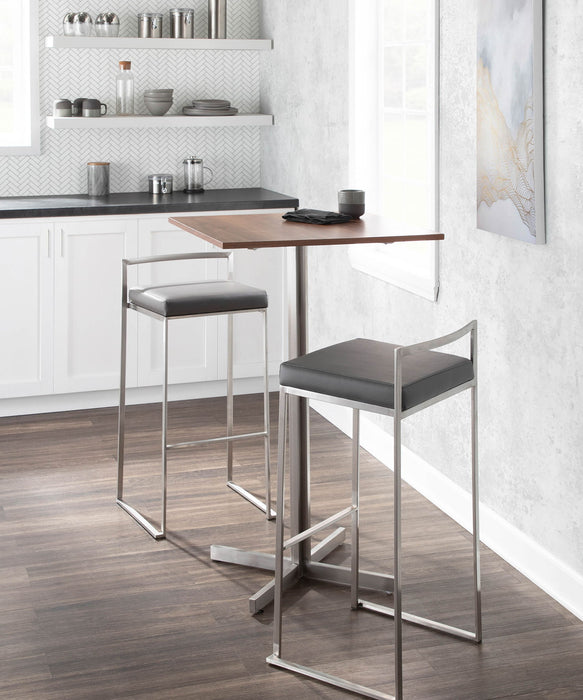 Fuji - Contemporary And Elegant Design Stackable Barstool Lumi Source