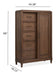 Groveland Park - Door Chest - Antique Coffee Magnussen Furniture