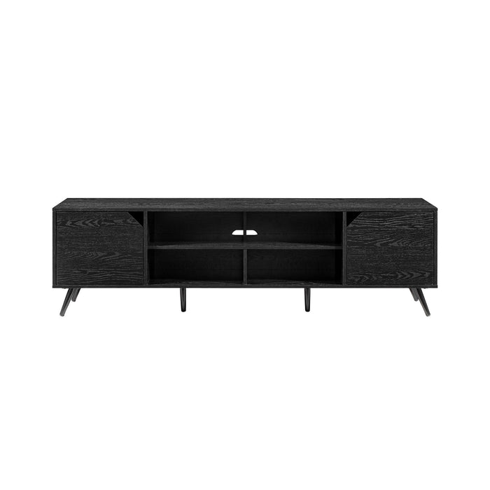 Contemporary 2 Door Minimalist TV Stand