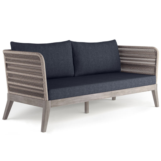 Santiago - Outdoor Sofa - Slate Gray Simpli-Home