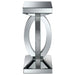 Empire - Square Side End Table - Silver Furniture Max