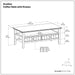 Acadian - Coffee Table With Drawer - Brown Simpli-Home