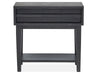 Lindon - Dark Open Nightstand - Coffee Bean Magnussen Furniture