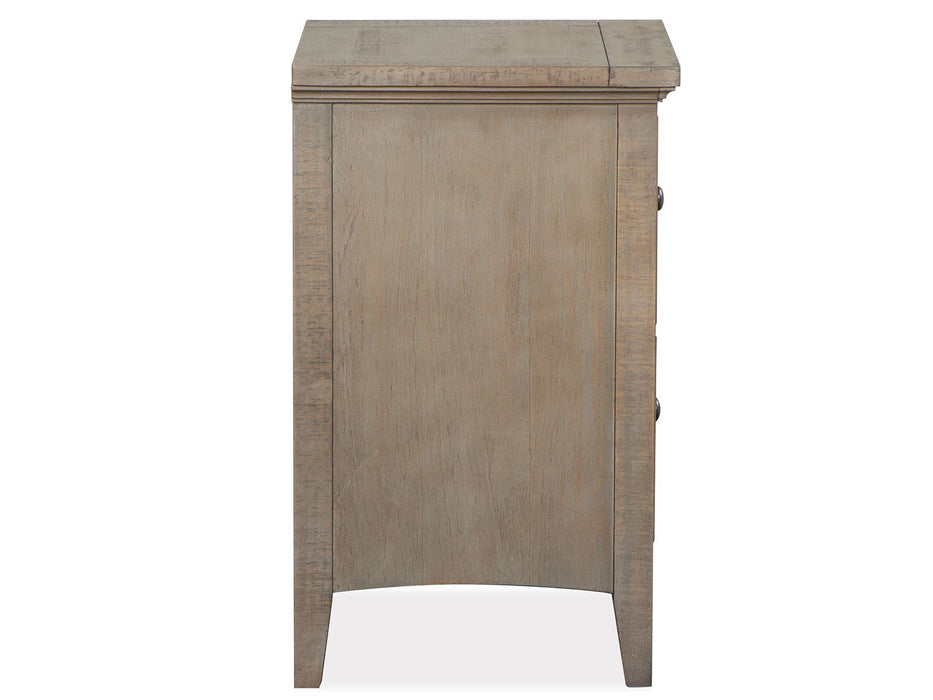 Paxton Place - Small Drawer Nightstand - Dovetail Gray Magnussen Furniture