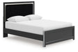 Zuraleus - Upholstered Panel Platform Bed With Roll Slats Signature Design by Ashley®