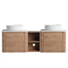 Wall Mounted Bathroom Vanity With Art Sink, 1 Storage Shelf, Soft Close Door Home Essentials