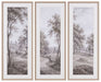 Dixonburg - Wall Art Set (Set of 3) - Taupe / Gray Signature Design by Ashley®
