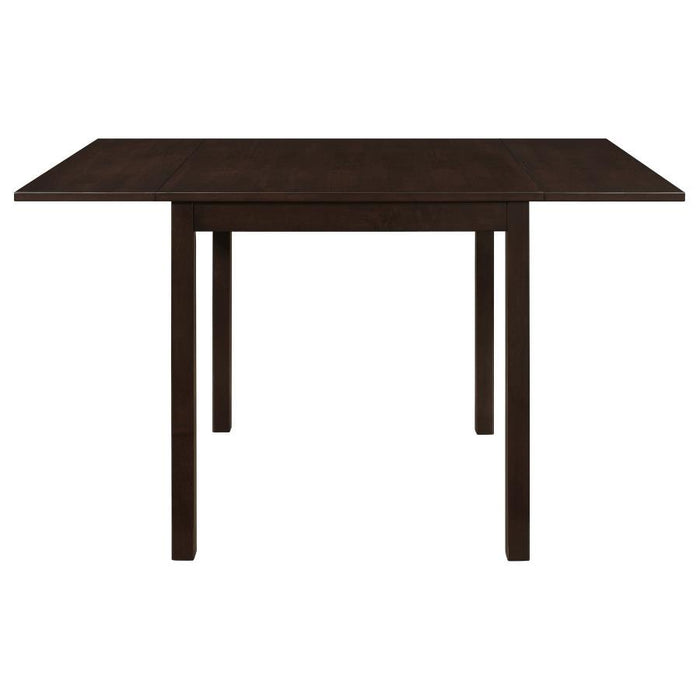 Kelso - 3 Piece Drop Leaf Dining Table Set - Cappuccino