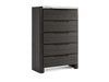 Keaton - Drawer Chest - Black Magnussen Furniture