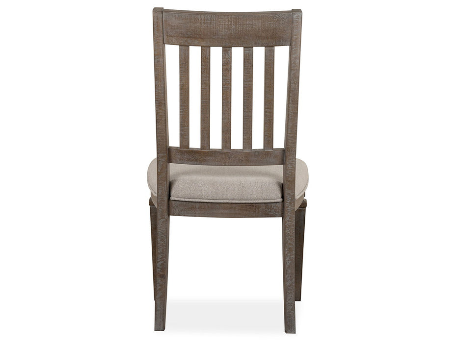 Lancaster - Dining Side Chair With Upholstered Seat (Set of 2) - Dovetail Gray Magnussen Furniture