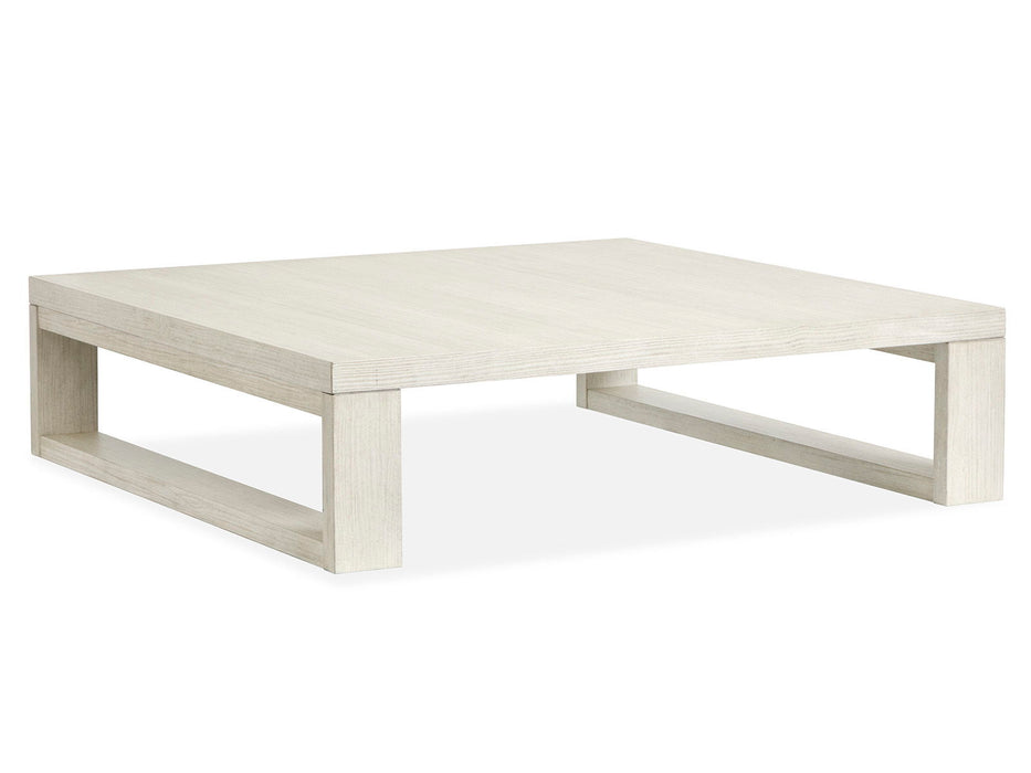 Refton - Square Cocktail Table - Balboa Mist Magnussen Furniture