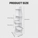 5 Tier S - Shaped Corner Shelf For Living Room Home Essentials