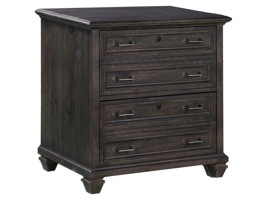 Sutton Place - Lateral File - Weathered Charcoal Magnussen Furniture