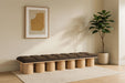 Pavilion - 14 Piece Modular Bench With Natural Base Meridian Furniture