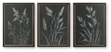 Janisburg - Wall Art Set (Set of 3) - Black / White / Brown Signature Design by Ashley®