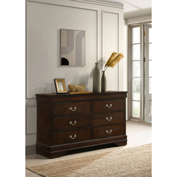 Frances - 6 Drawer Dresser Furniture Max