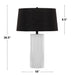 Petra - Contemporary Table Lamp (Set of 2) - Cream / Black Lumi Source