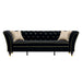 3 Person Sofa With Deep Seat, Tufted Backrest Home Essentials