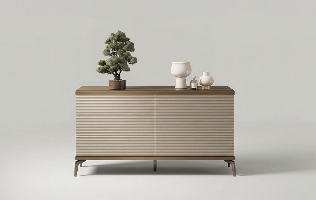 Linea - Double Dresser - Light Beige Arredoclassic Italy