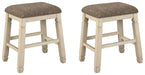 Bolanburg - Upholstered Stool (Set of 2) - Beige Signature Design by Ashley®