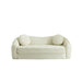 Curved Convertible Sofa, 2 In 1 Frameless Folding Sofa Bed With Pull Out Base And Deep Seat Home Essentials