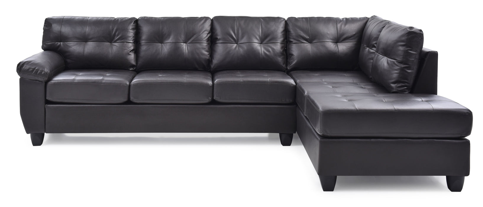 Glory Furniture Gallant Sectional, Cappuccino