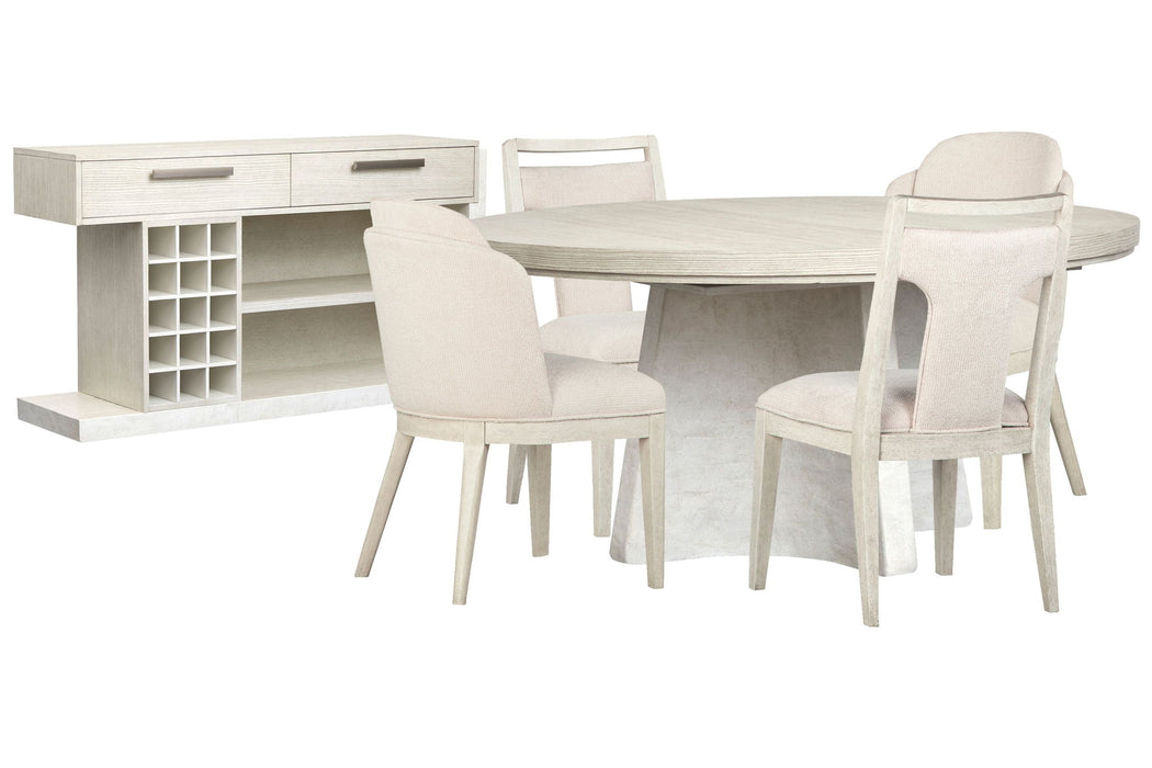 Lorelei - Extendable 54" Round Dining Table Set Magnussen Furniture