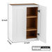 Shaker Wall Cabinet With Soft Close Hinges, Adjustable Shelves, Double Door Home Essentials