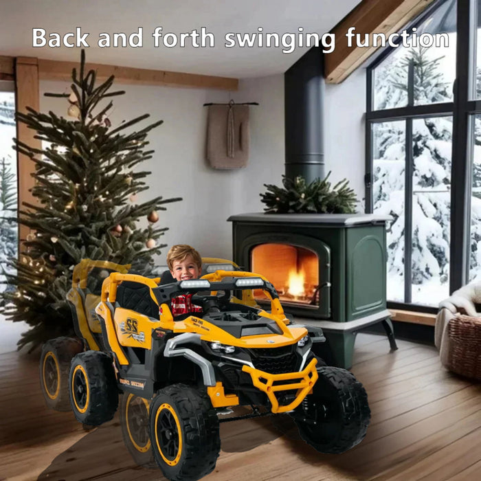 Ride On Kids Electric Truck With Remote Control, Front & Rear Suspension Daily Nest